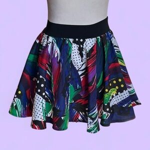 Colorful Abstract Women's Skirt